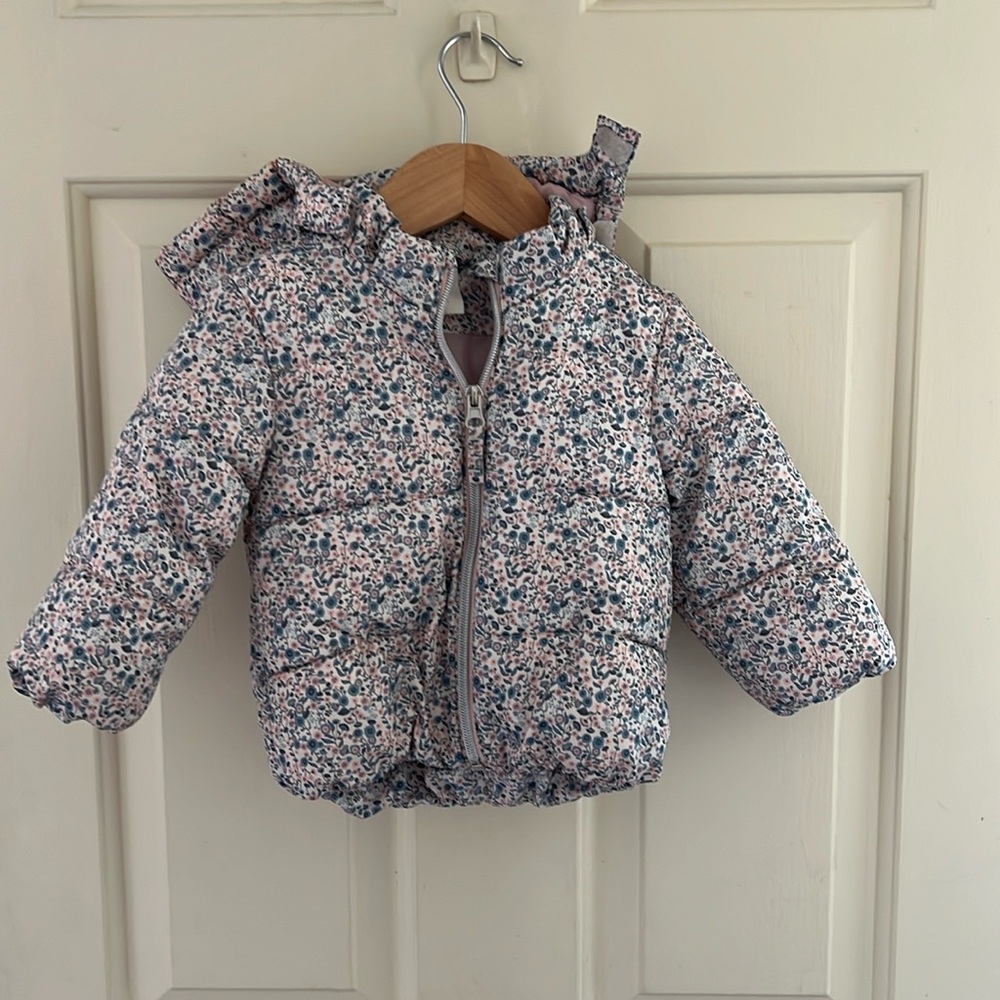 H&M H and M floral coat